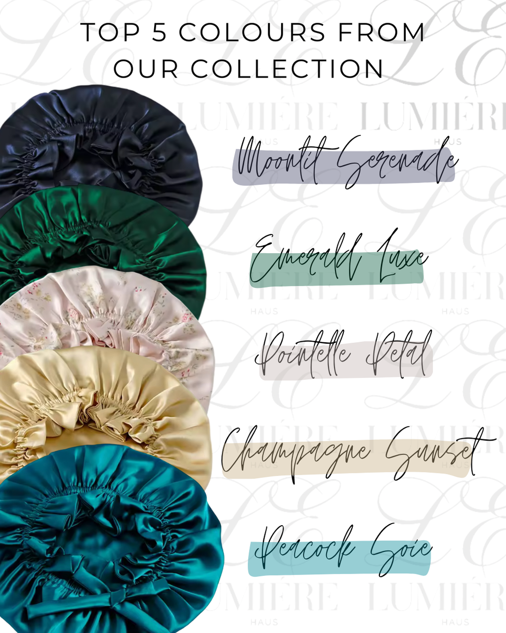 Prvotriedna spacia čiapka z čistého hodvábu