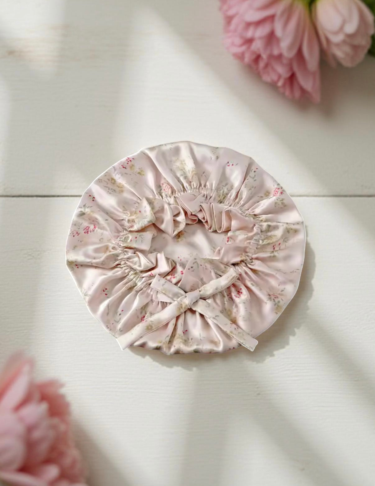 Prvotriedna spacia čiapka z čistého hodvábu