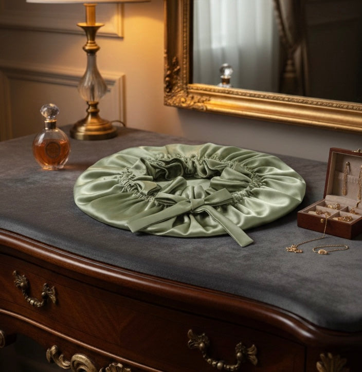 Prvotriedna spacia čiapka z čistého hodvábu