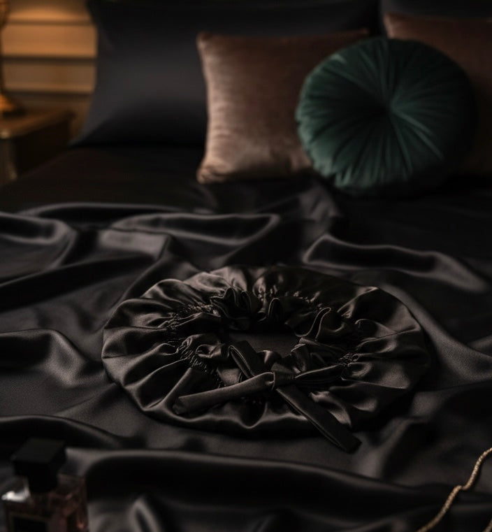 Prvotriedna spacia čiapka z čistého hodvábu